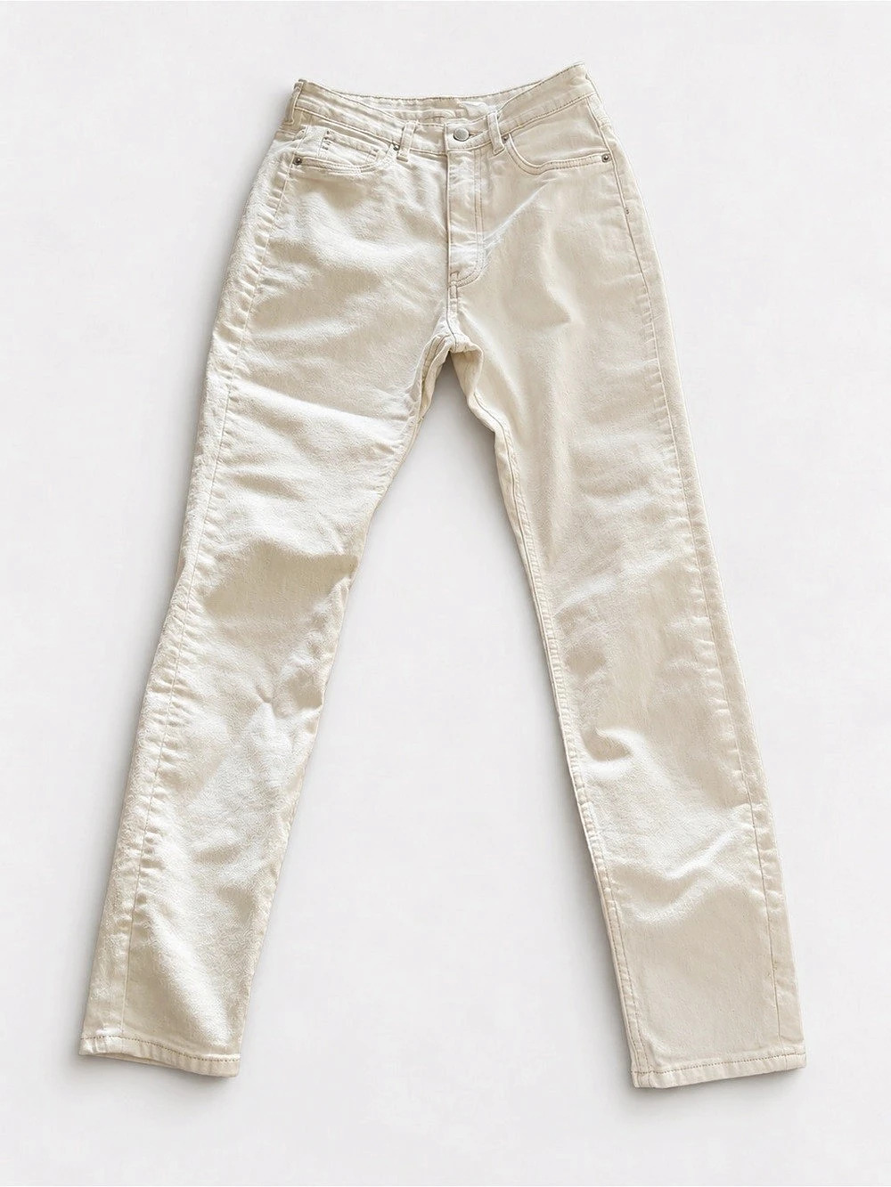 H&M Cream Curvy Jeggings | Size 8